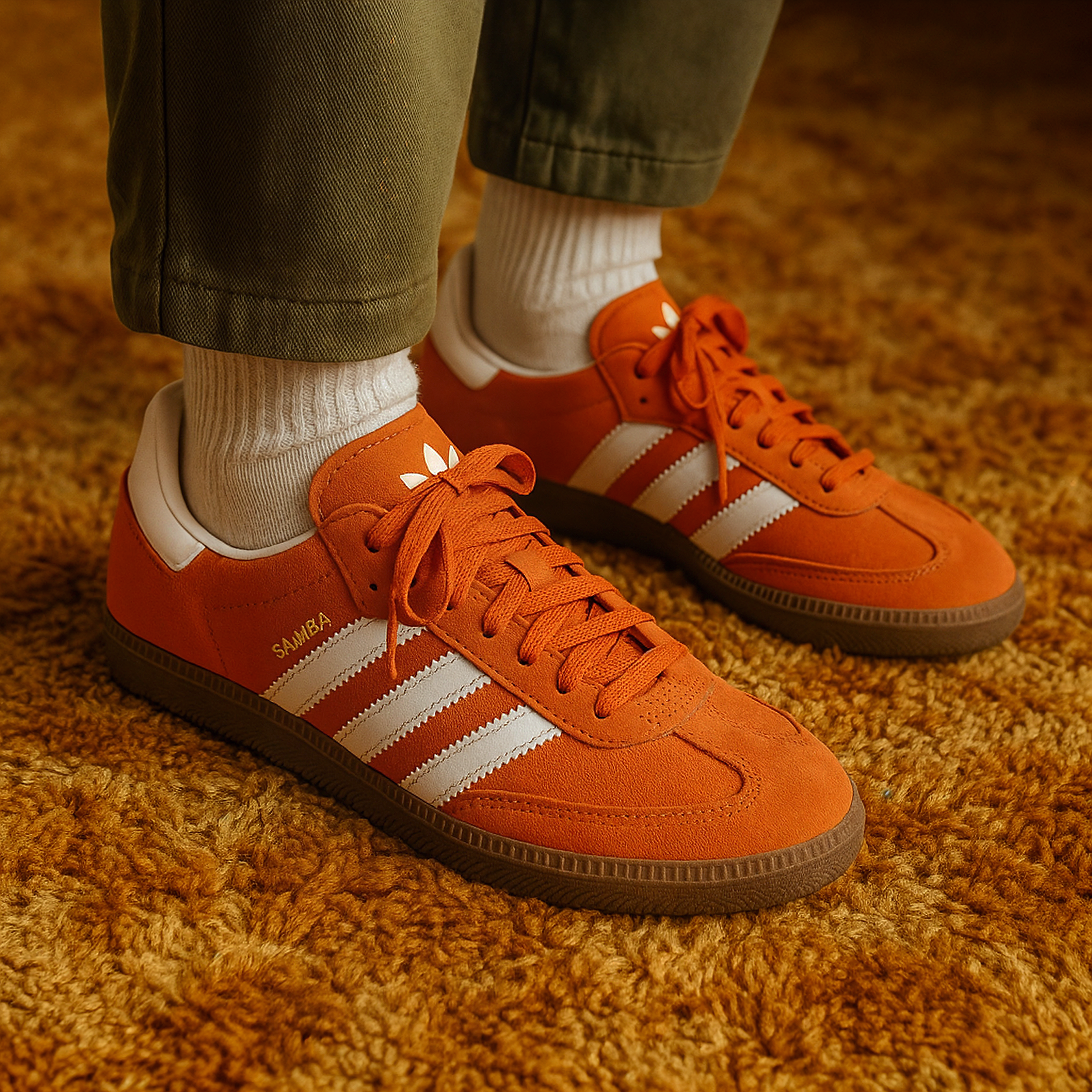 Adidas Samba Orange