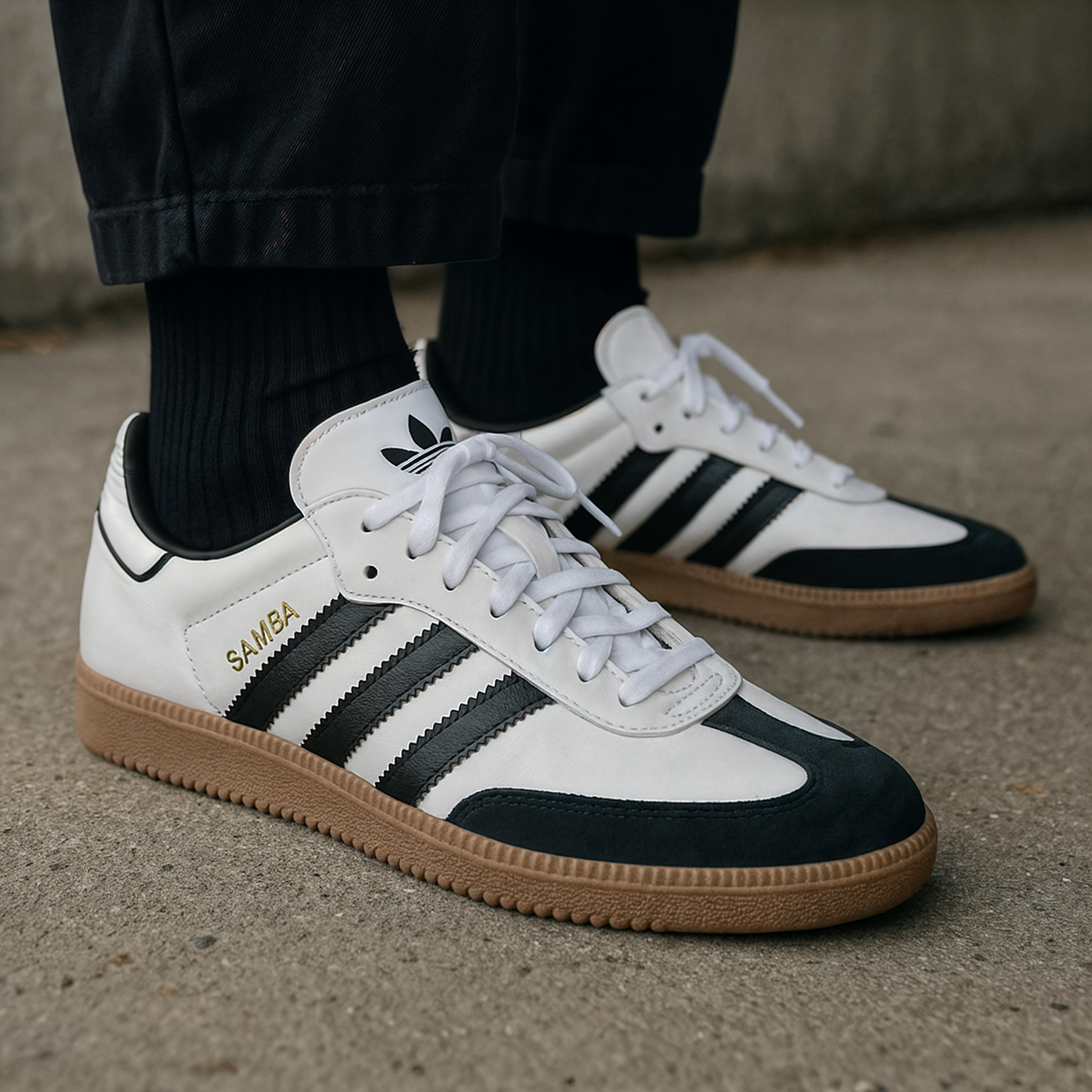 Adidas Samba White
